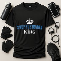 Shuffleboard King Cooling Performance Crew T-Shirt