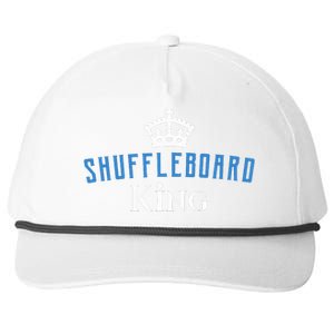 Shuffleboard King Snapback Five-Panel Rope Hat