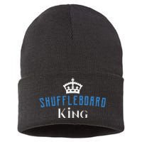 Shuffleboard King Sustainable Knit Beanie