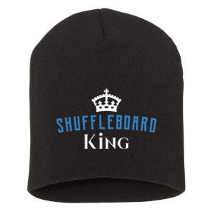 Shuffleboard King Short Acrylic Beanie