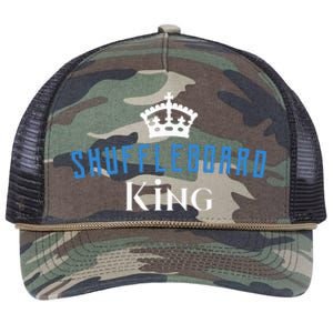 Shuffleboard King Retro Rope Trucker Hat Cap