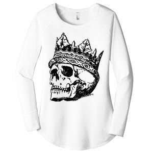 Skull King Women's Perfect Tri Tunic Long Sleeve Shirt