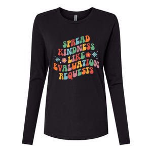 Spread Kindness School Psychologist School Psych Womens Cotton Relaxed Long Sleeve T-Shirt