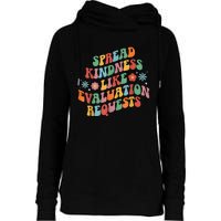 Spread Kindness School Psychologist School Psych Womens Funnel Neck Pullover Hood