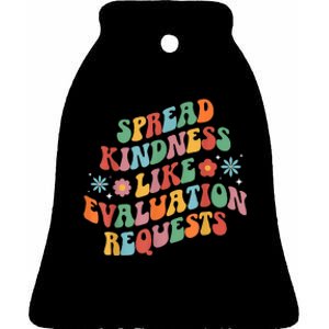 Spread Kindness School Psychologist School Psych Ceramic Bell Ornament