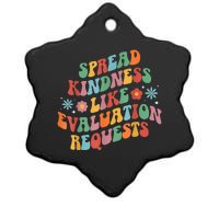 Spread Kindness School Psychologist School Psych Ceramic Star Ornament