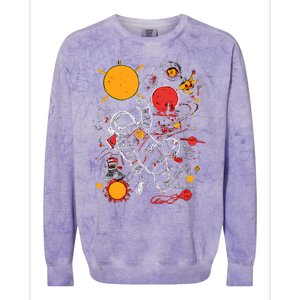 Sun Kissed Colorblast Crewneck Sweatshirt