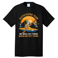 Sloth Kayak Sloth Kayak Team Tall T-Shirt