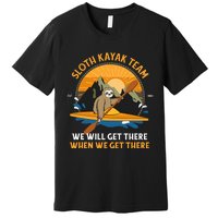 Sloth Kayak Sloth Kayak Team Premium T-Shirt