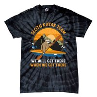 Sloth Kayak Sloth Kayak Team Tie-Dye T-Shirt