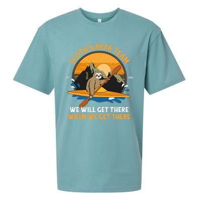 Sloth Kayak Sloth Kayak Team Sueded Cloud Jersey T-Shirt