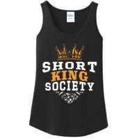 Short King Society Crown SelfConfident SelfAcceptance Ladies Essential Tank