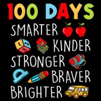 Smarter Kinder Stronger Brighter 100 Days Of School Teacher City Backpack