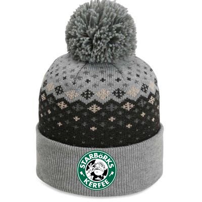 Starborks Kerfee The Baniff Cuffed Pom Beanie