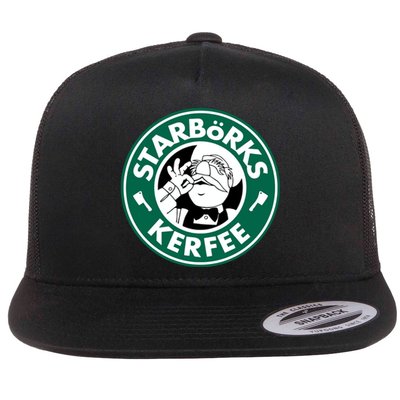 Starborks Kerfee Flat Bill Trucker Hat