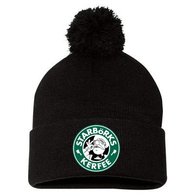 Starborks Kerfee Pom Pom 12in Knit Beanie