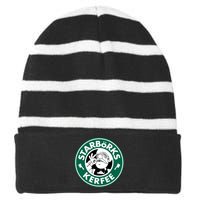 Starborks Kerfee Striped Beanie with Solid Band