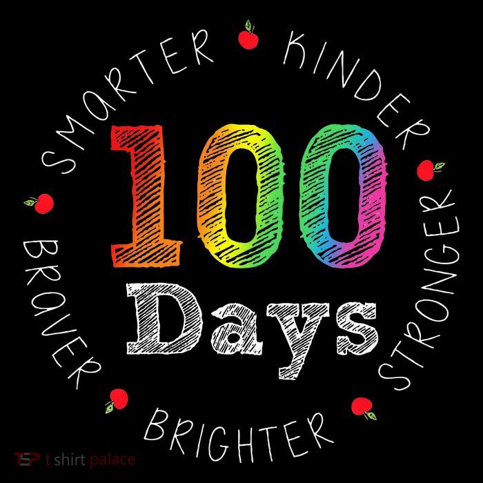 Smarter Kinder Stronger Brighter 100 Days Of School Magnet