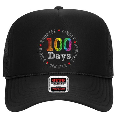 Smarter Kinder Stronger Brighter 100 Days Of School Trucker Hat