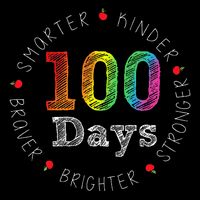 Smarter Kinder Stronger Brighter 100 Days Of School Visor