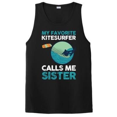 Surfing Kitesurfing Sister Kitesurfer Meaningful Gift PosiCharge Competitor Tank