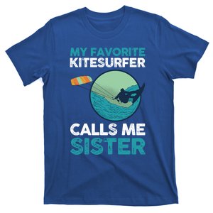 Surfing Kitesurfing Sister Kitesurfer Meaningful Gift T-Shirt