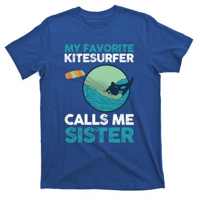 Surfing Kitesurfing Sister Kitesurfer Meaningful Gift T-Shirt