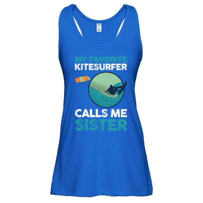 Surfing Kitesurfing Sister Kitesurfer Meaningful Gift Ladies Essential Flowy Tank