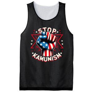 Stop Kamunism Mesh Reversible Basketball Jersey Tank