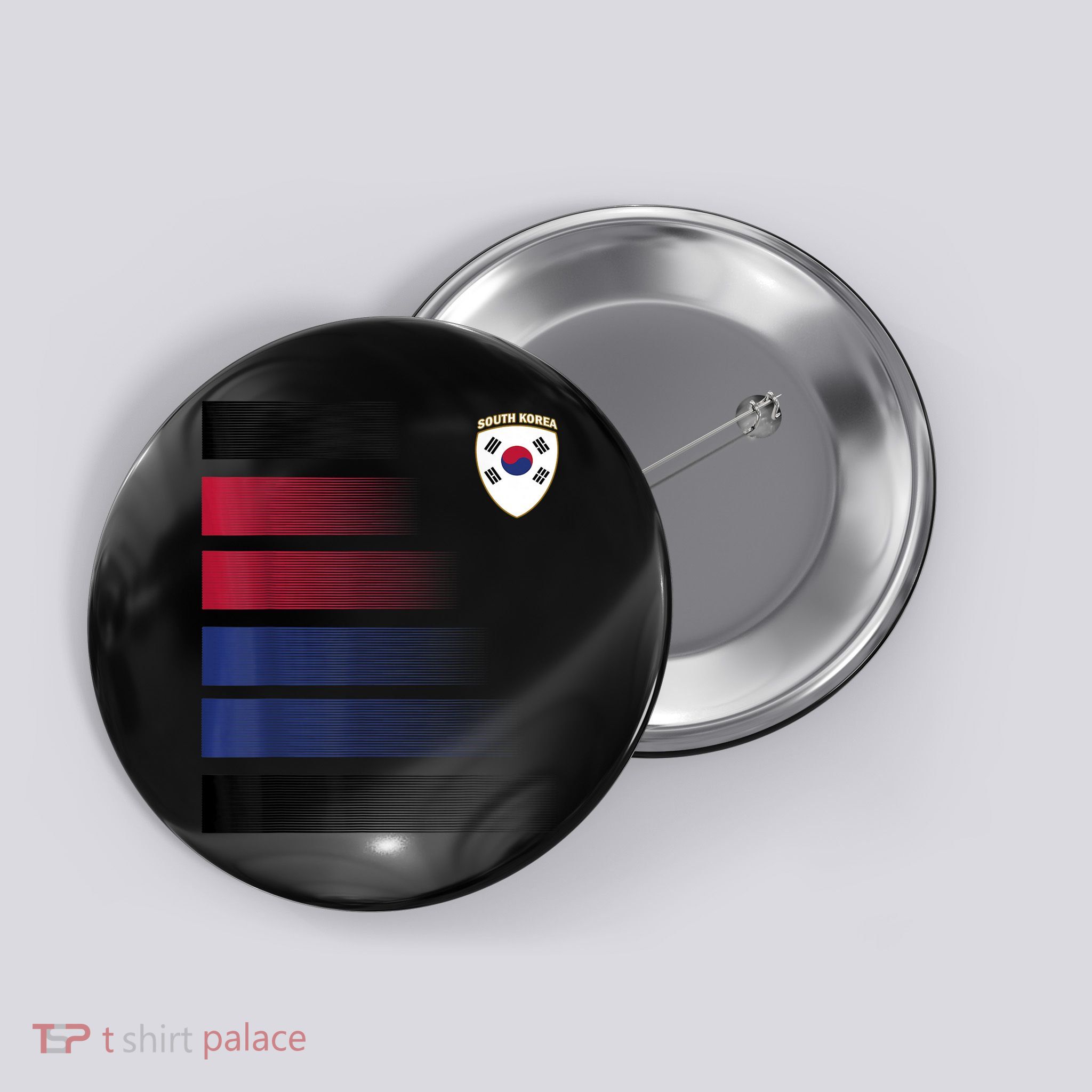 South Korean Soccer Jersey South Korea Football South Korea Button