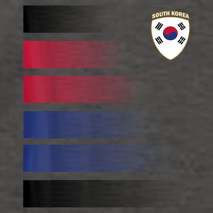 South Korean Soccer Jersey South Korea Football South Korea Vector Backpack