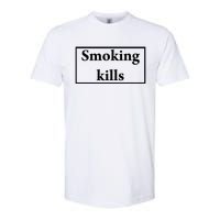 Smoking Kills Softstyle CVC T-Shirt