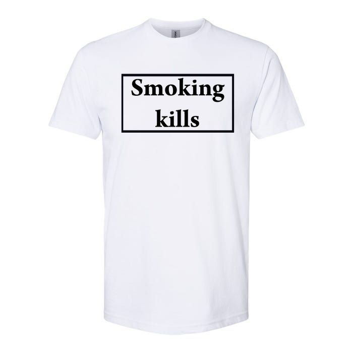 Smoking Kills Softstyle CVC T-Shirt