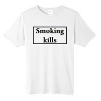 Smoking Kills Tall Fusion ChromaSoft Performance T-Shirt