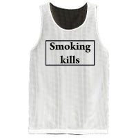 Smoking Kills Mesh Reversible Basketball Jersey Tank