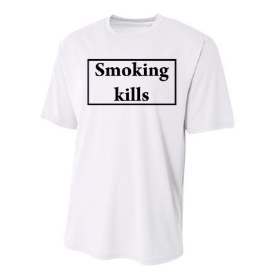 Smoking Kills Performance Sprint T-Shirt