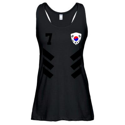 South Korea Soccer Jersey South Korean Football Ladies Essential Flowy Tank