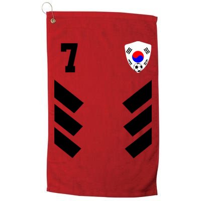 South Korea Soccer Jersey South Korean Football Golf Towel