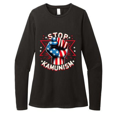 Stop Kamunism Womens CVC Long Sleeve Shirt