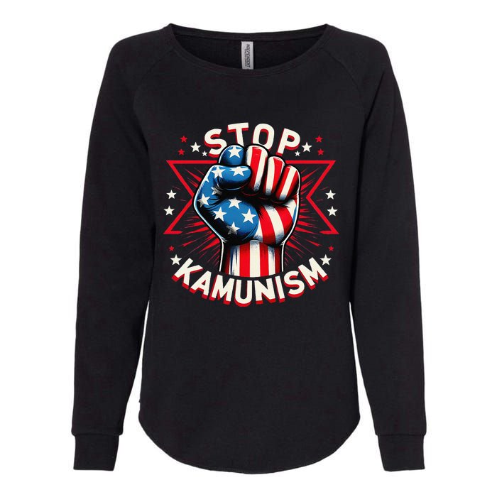 Stop Kamunism Womens California Wash Sweatshirt