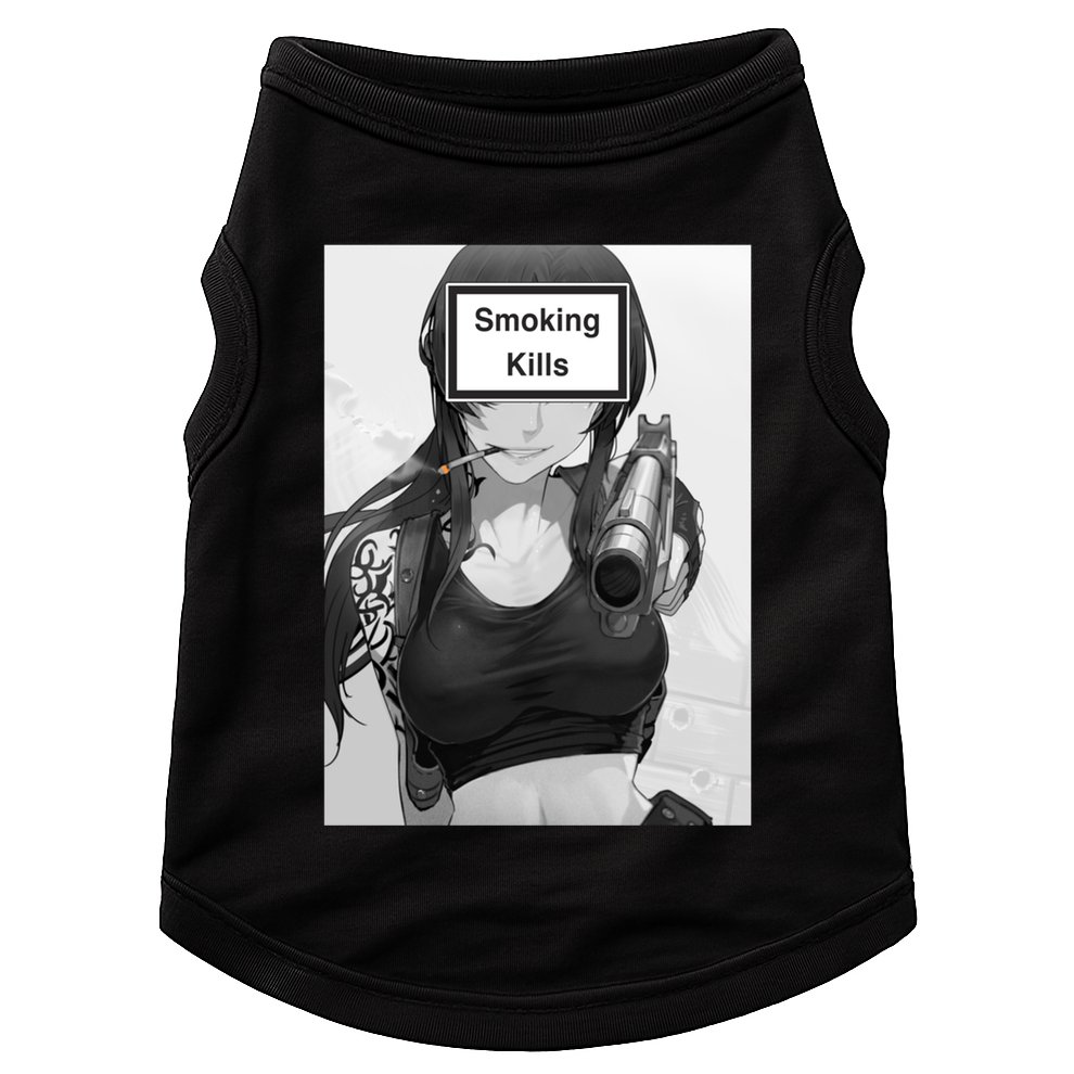 Smoking Kills Doggie Tank
