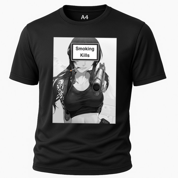 Smoking Kills Cooling Performance Crew T-Shirt