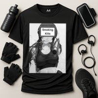 Smoking Kills Cooling Performance Crew T-Shirt