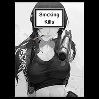 Smoking Kills Cooling Performance Crew T-Shirt