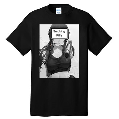 Smoking Kills Tall T-Shirt