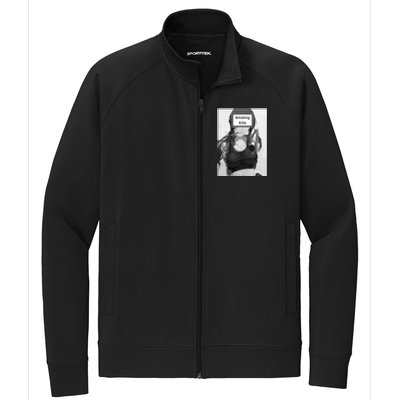 Smoking Kills Stretch Full-Zip Cadet Jacket