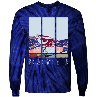 SEOUL KOREA Tie-Dye Long Sleeve Shirt