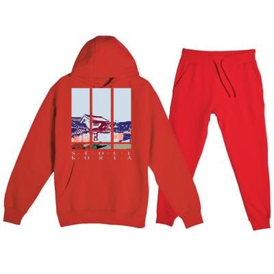 SEOUL KOREA Premium Hooded Sweatsuit Set