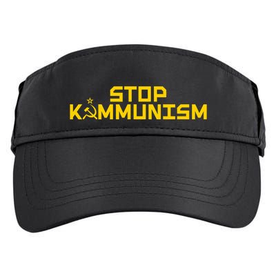Stop Kammunism Stop Commiela Harris Vote Trump Vance 2024 Adult Drive Performance Visor