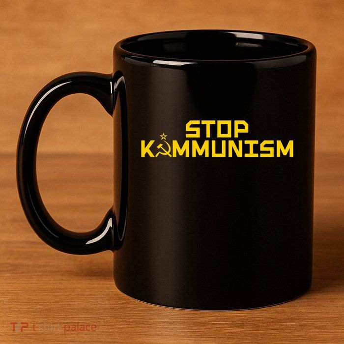 Stop Kammunism Stop Commiela Harris Vote Trump Vance 2024 11oz C Handle Ceramic Mug